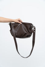 Load image into Gallery viewer, Vintage x COACH Brown Pebble Leather Crossbody Purse