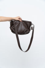 Load image into Gallery viewer, Vintage x COACH Brown Pebble Leather Crossbody Purse