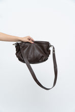 Load image into Gallery viewer, Vintage x COACH Brown Pebble Leather Crossbody Purse
