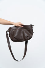 Load image into Gallery viewer, Vintage x COACH Brown Pebble Leather Crossbody Purse