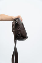 Load image into Gallery viewer, Vintage x COACH Brown Pebble Leather Crossbody Purse