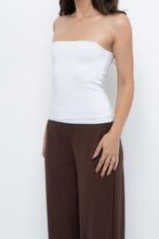 Load image into Gallery viewer, Vintage x White Fitted Tank (XS, S)