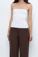 Load image into Gallery viewer, Vintage x White Fitted Tank (XS, S)