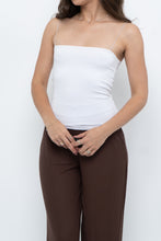Load image into Gallery viewer, Vintage x White Fitted Tank (XS, S)
