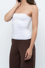 Load image into Gallery viewer, Vintage x White Fitted Tank (XS, S)