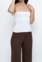 Load image into Gallery viewer, Vintage x White Fitted Tank (XS, S)