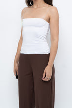Load image into Gallery viewer, Vintage x White Fitted Tank (XS, S)
