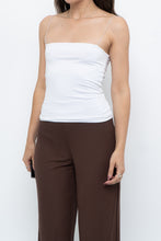 Load image into Gallery viewer, Vintage x White Fitted Tank (XS, S)