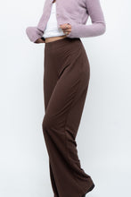 Load image into Gallery viewer, MNG x Deadstock Brown Linen-blend Wide-leg Pant (S)