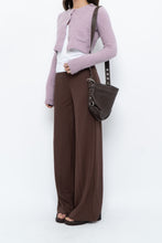 Load image into Gallery viewer, MNG x Deadstock Brown Linen-blend Wide-leg Pant (S)