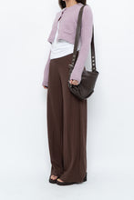 Load image into Gallery viewer, MNG x Deadstock Brown Linen-blend Wide-leg Pant (S)