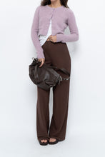 Load image into Gallery viewer, MNG x Deadstock Brown Linen-blend Wide-leg Pant (S)