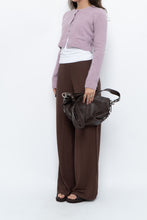 Load image into Gallery viewer, MNG x Deadstock Brown Linen-blend Wide-leg Pant (S)