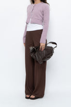 Load image into Gallery viewer, MNG x Deadstock Brown Linen-blend Wide-leg Pant (S)