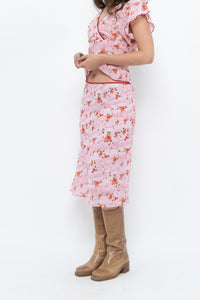 Vintage x Pink Floral Set (S, M)