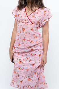 Vintage x Pink Floral Set (S, M)