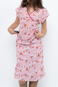 Vintage x Pink Floral Set (S, M)