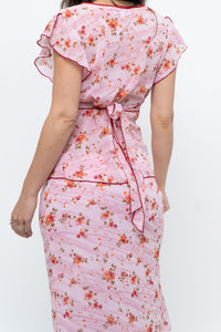 Vintage x Pink Floral Set (S, M)