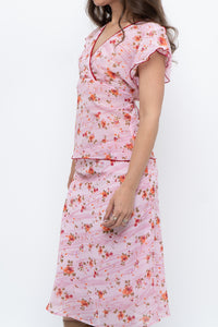 Vintage x Pink Floral Set (S, M)