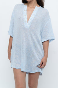 87 ORIGINALS x Blue Knit Beach Coverup (XS-L)