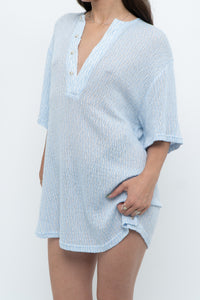 87 ORIGINALS x Blue Knit Beach Coverup (XS-L)