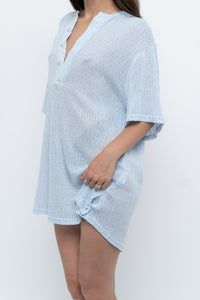 87 ORIGINALS x Blue Knit Beach Coverup (XS-L)