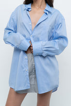 Load image into Gallery viewer, Vintage x Cotton Sky Blue Oversized Buttonup (S-L)