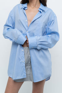 Vintage x Cotton Sky Blue Oversized Buttonup (S-L)