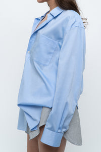 Vintage x Cotton Sky Blue Oversized Buttonup (S-L)