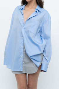 Vintage x Cotton Sky Blue Oversized Buttonup (S-L)