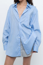 Load image into Gallery viewer, Vintage x Cotton Sky Blue Oversized Buttonup (S-L)