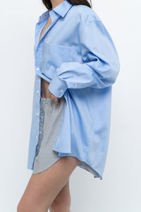 Vintage x Cotton Sky Blue Oversized Buttonup (S-L)