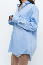 Load image into Gallery viewer, Vintage x Cotton Sky Blue Oversized Buttonup (S-L)