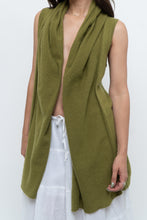 Load image into Gallery viewer, Vintage x Chartreuse Cashmere Vest Cardigan (S-L)