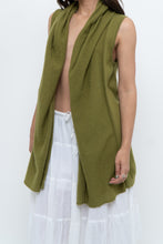 Load image into Gallery viewer, Vintage x Chartreuse Cashmere Vest Cardigan (S-L)
