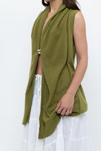 Load image into Gallery viewer, Vintage x Chartreuse Cashmere Vest Cardigan (S-L)