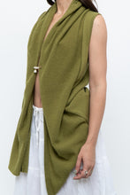 Load image into Gallery viewer, Vintage x Chartreuse Cashmere Vest Cardigan (S-L)
