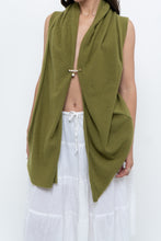 Load image into Gallery viewer, Vintage x Chartreuse Cashmere Vest Cardigan (S-L)