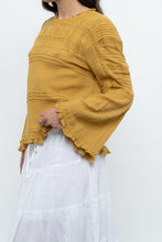 Load image into Gallery viewer, FREE PEOPLE x Honey Yellow Bohemian Blouse (S, M)