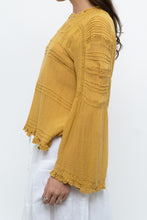 Load image into Gallery viewer, FREE PEOPLE x Honey Yellow Bohemian Blouse (S, M)