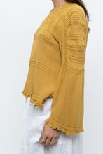 Load image into Gallery viewer, FREE PEOPLE x Honey Yellow Bohemian Blouse (S, M)