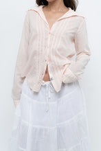 Load image into Gallery viewer, Vintage x GUESS Baby Pink Lightweight Cotton Buttonup (XS-L)
