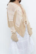Load image into Gallery viewer, GARY GRAHAM x Beige, Cream Open Knit Flowy Cardigan (S-L)