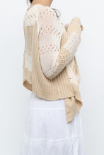 Load image into Gallery viewer, GARY GRAHAM x Beige, Cream Open Knit Flowy Cardigan (S-L)