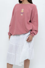 Load image into Gallery viewer, Vintage x PEI Pink Shell Crewneck (XS-M)