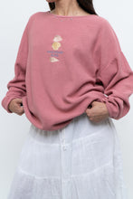 Load image into Gallery viewer, Vintage x PEI Pink Shell Crewneck (XS-M)