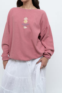 Vintage x PEI Pink Shell Crewneck (XS-M)