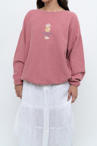 Vintage x PEI Pink Shell Crewneck (XS-M)