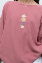 Load image into Gallery viewer, Vintage x PEI Pink Shell Crewneck (XS-M)