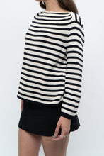 Load image into Gallery viewer, VINCE x Black, Cream Cotton Knit Sweater (XS, S)